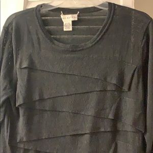 Doncaster black blouse